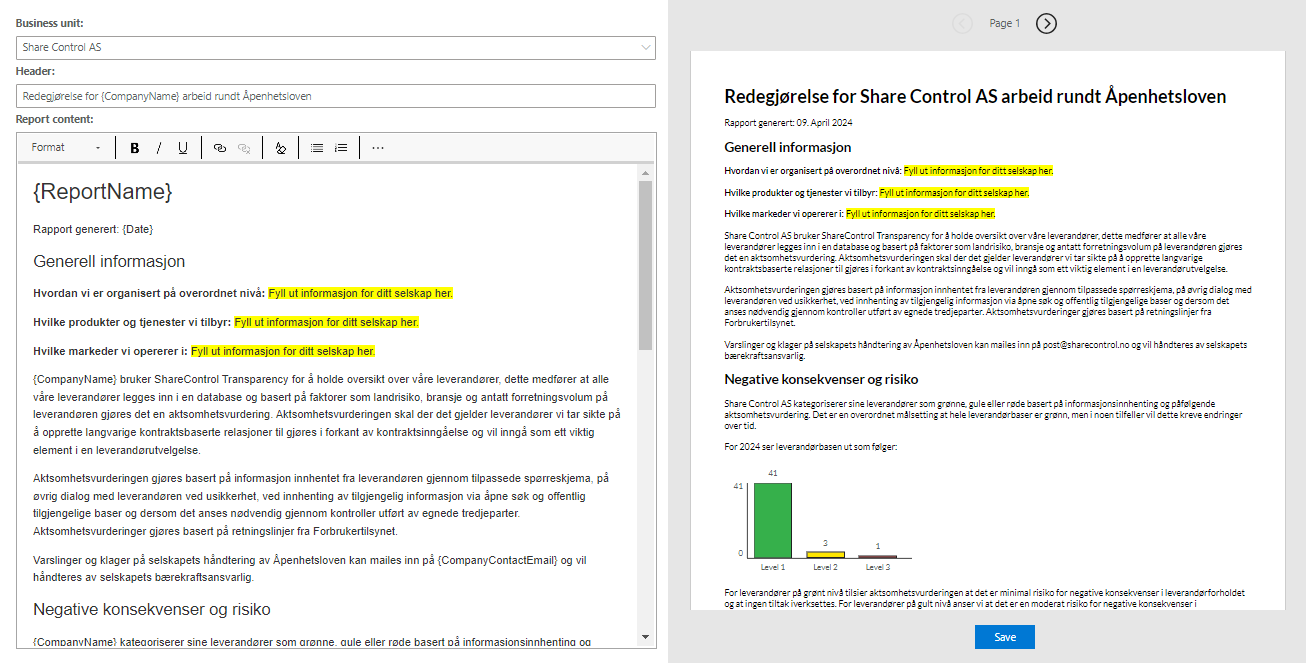 image: report creator