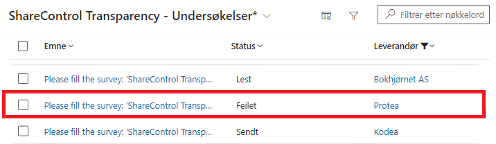 image: mislykket undersøkelse